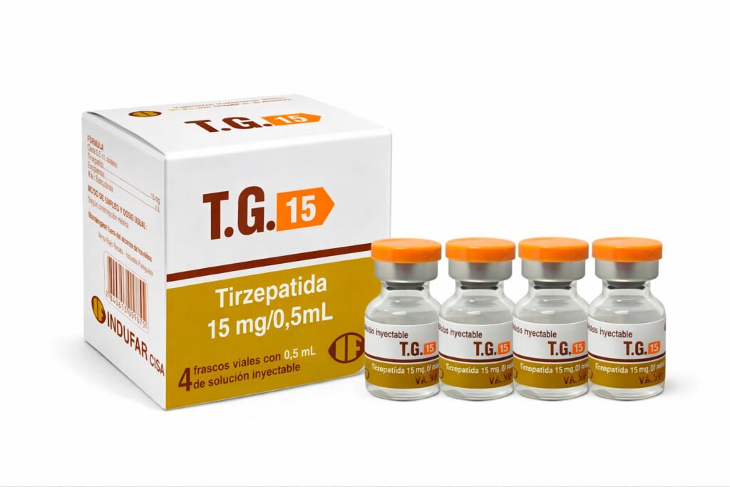TG 15mg - 4 ampolas