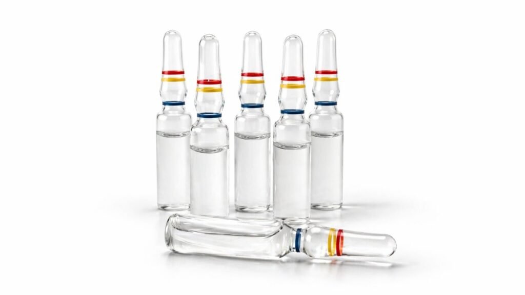 Água bacteriostática 12ml - 6 ampolas