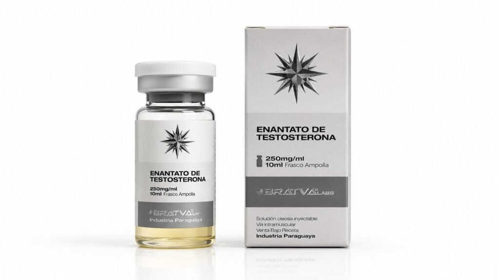 Enantato de Testosterona Bratva Labs 250mg/ml – 10ml