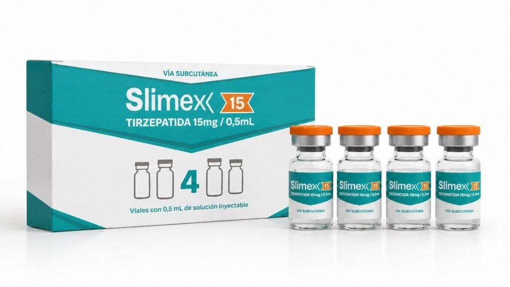 Slimex 15 - 4 ampolas