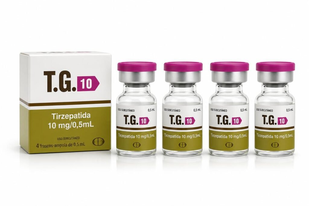 TG 10mg - 4 ampolas