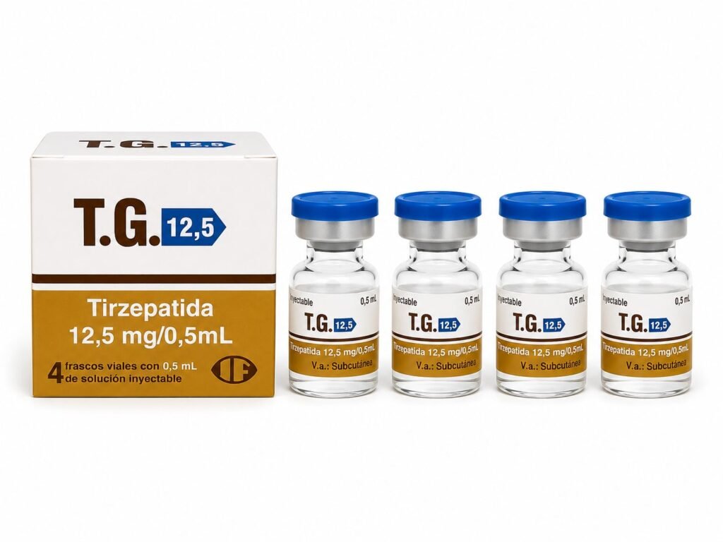 TG 12.5mg - 4 ampolas