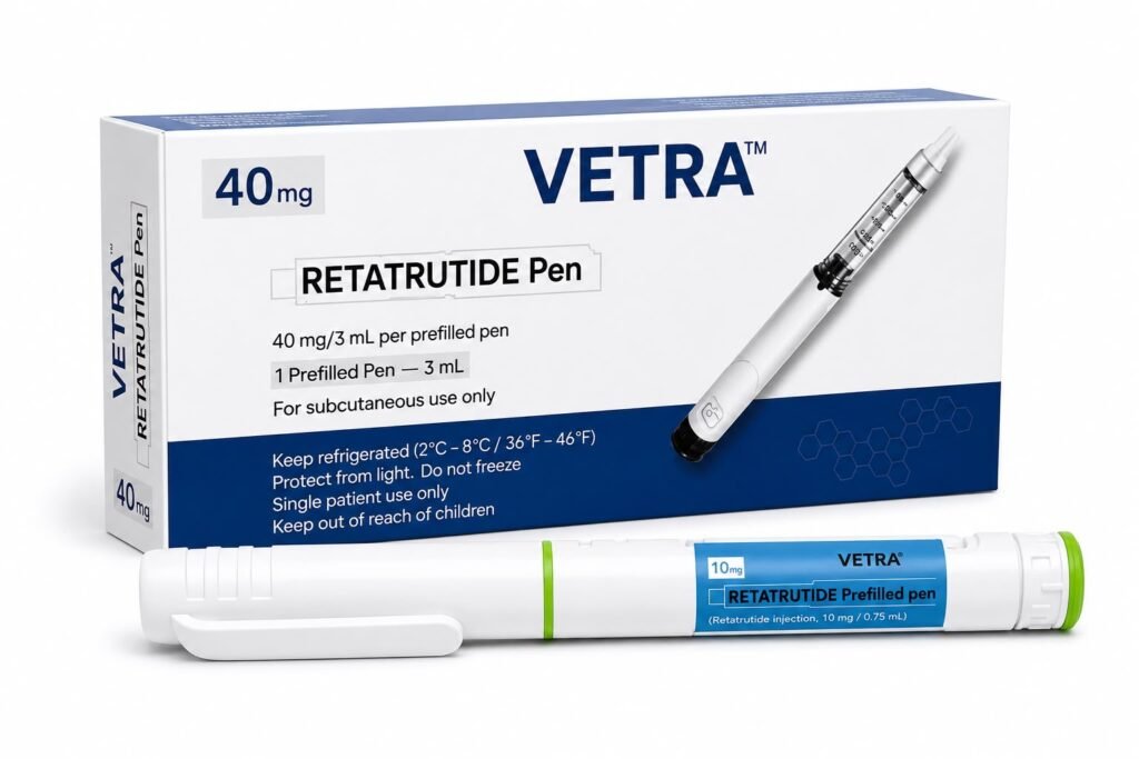 Retatrutide VETRA™️ Pen 40 mg