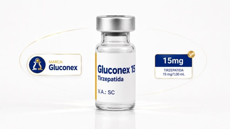 Gluconex 15mg (UMA AMPOLA)