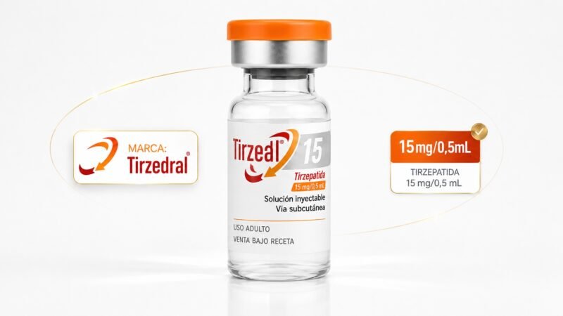 Tirzedral 15mg (UMA AMPOLA)